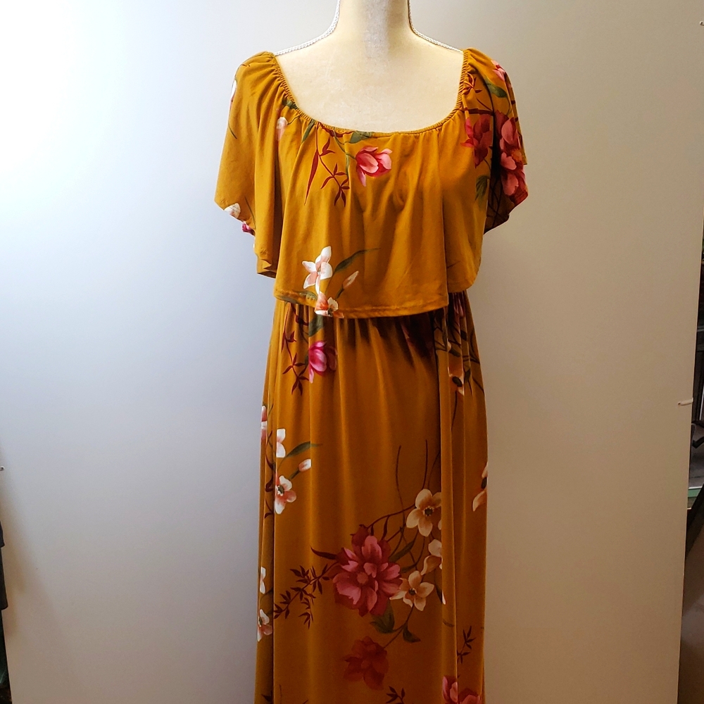 Size L Beeunig knit Maxi dress B30 - Picture 1 of 8